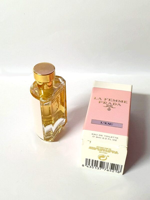 Miniature de parfum L'Eau la Femme Prada 9 ml