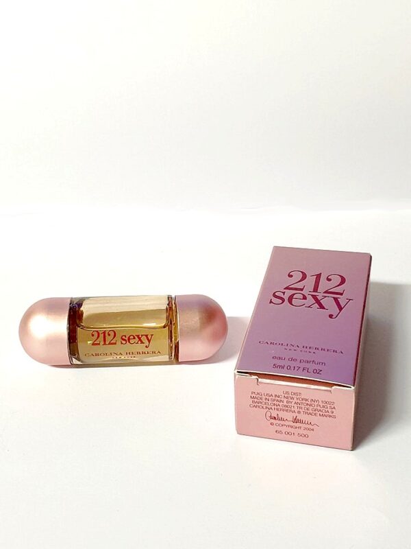 Miniature de parfum 212 Sexy de Carolina Herrera