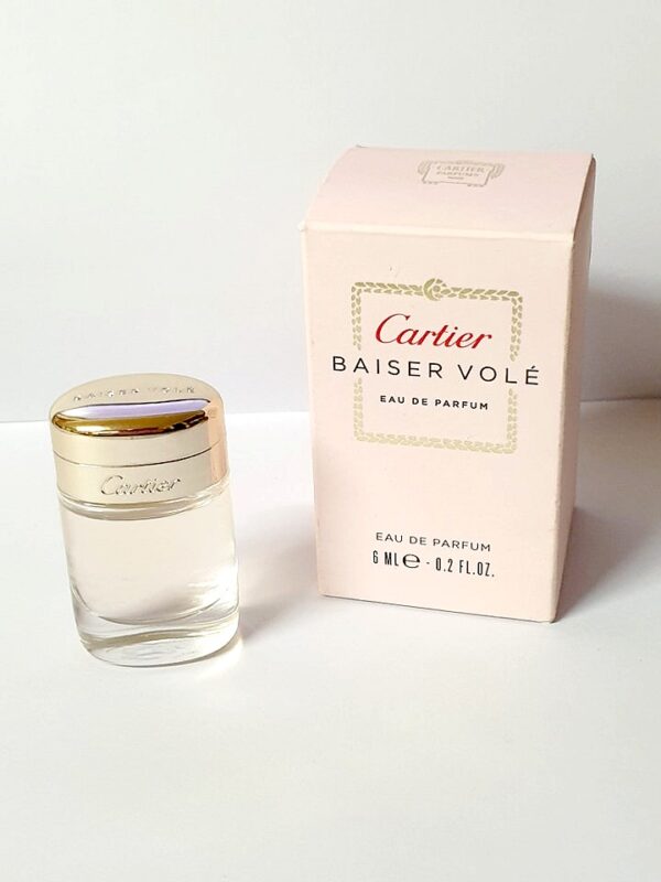 Miniature de parfum Baiser volé de Cartier