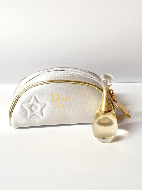 Miniature de parfum J'Adore et sa jolie trousse Dior