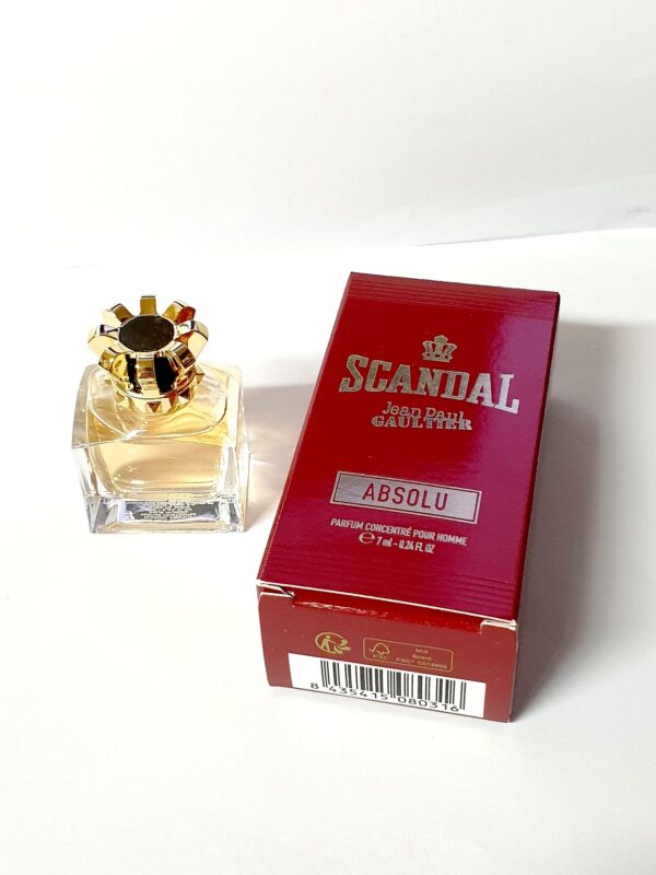 Miniature de parfum Scandal Absolu homme Jean-Paul Gaultier