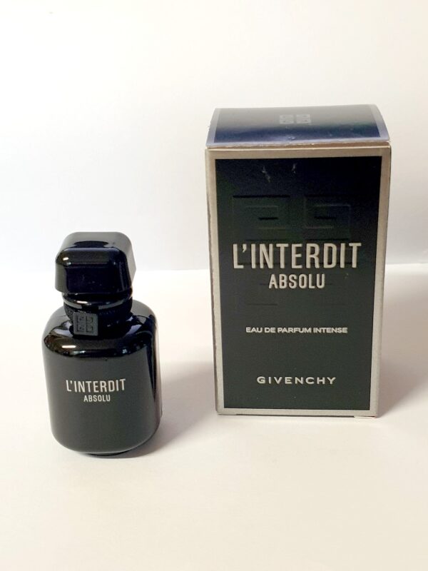 Miniature d'eau de parfum L'interdit Absolu Givenchy