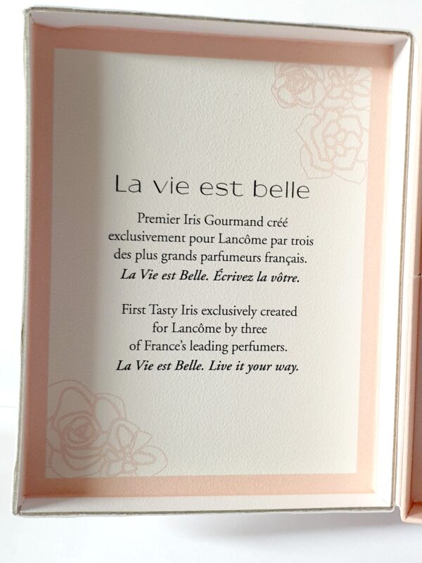 Miniature de parfum La vie est belle de Lancôme 4 ml