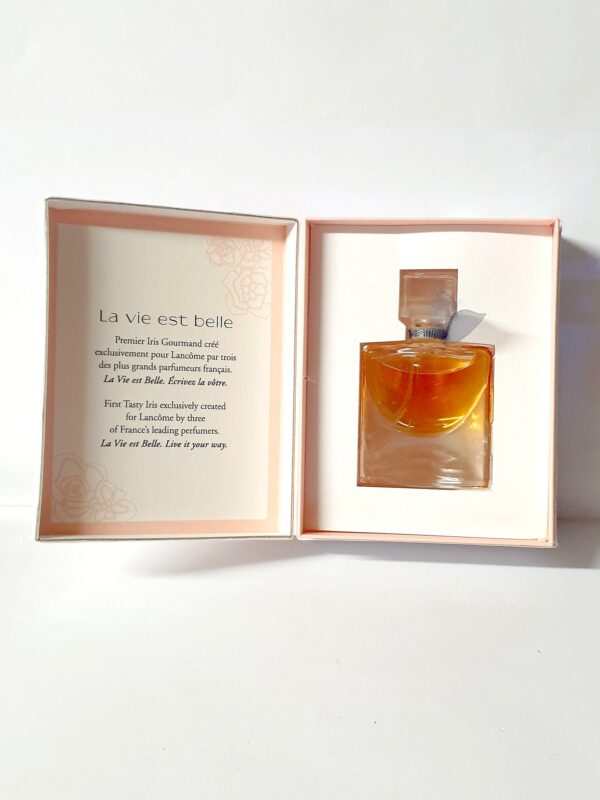 Miniature de parfum La vie est belle de Lancôme 4 ml