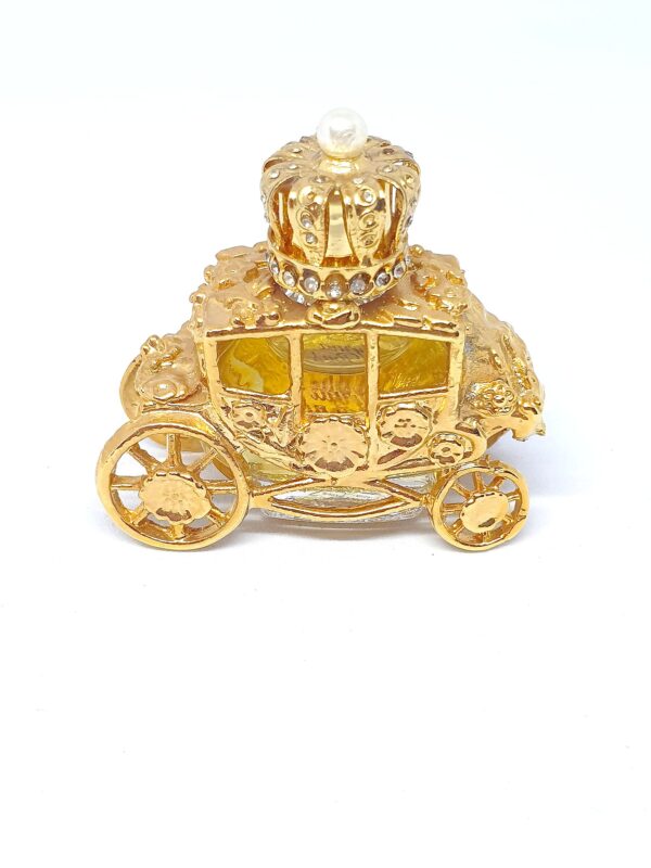 Superbe miniature de parfum Le Carrosse de Myrna Pons