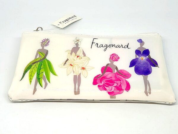 Superbe Trousse et ses 4 miniatures de parfum Fragonard