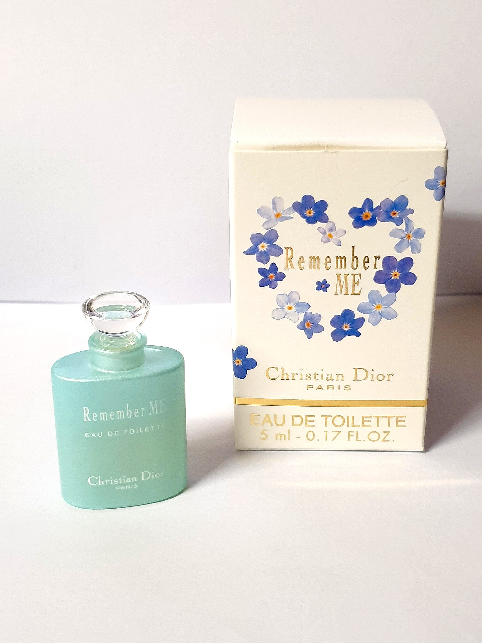 Miniature de parfum Remember me Christian Dior