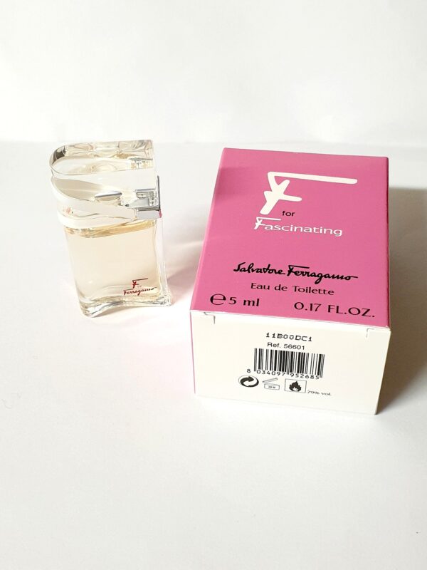 Miniature de parfum F For Fascinating Salvatore Ferragamo