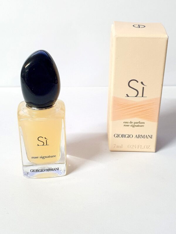 Miniature de parfum Si Rose Signature Giorgio Armani