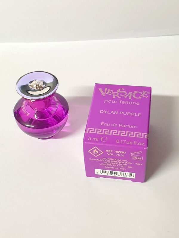 Miniature de parfum Dylan Purple de Versace