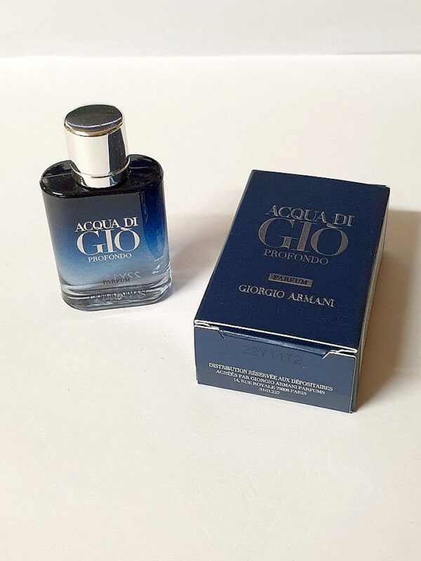 Miniature de parfum Acqua di Gio Profondo Giorgio Armani