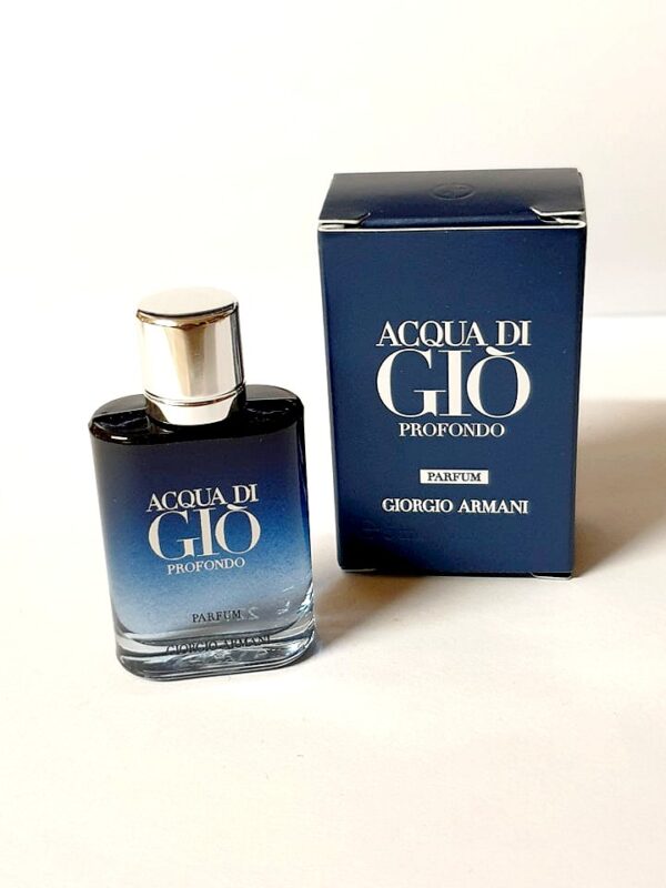 Miniature de parfum Acqua di Gio Profondo Giorgio Armani