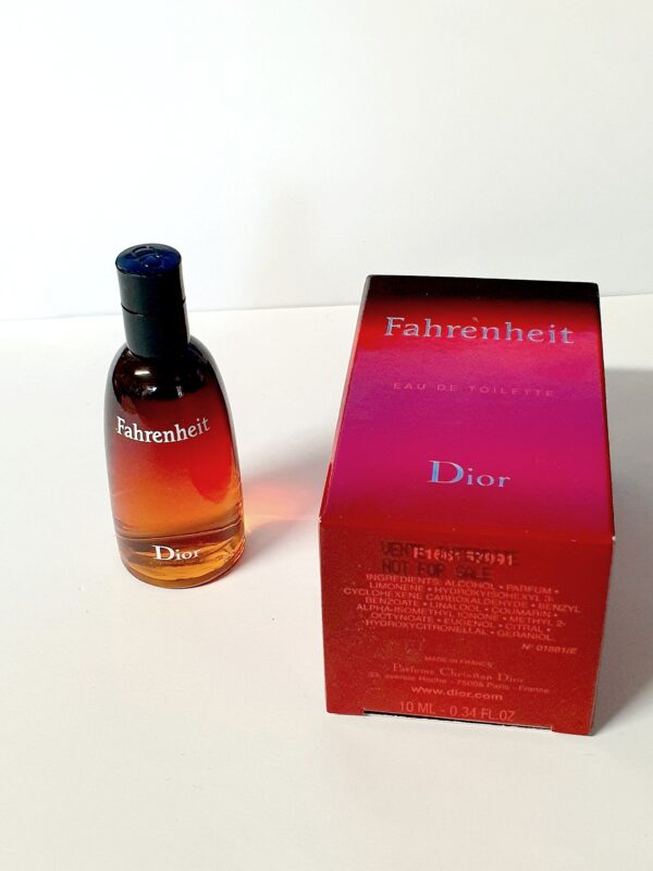 Miniature de parfum Fahrenheit Dior