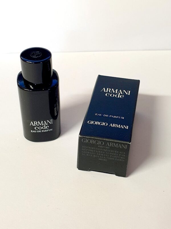 Miniature de parfum Armani Code Giorgio Armani