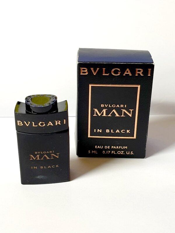 Miniature de parfum Bvlgari man in Black de Bvlgari