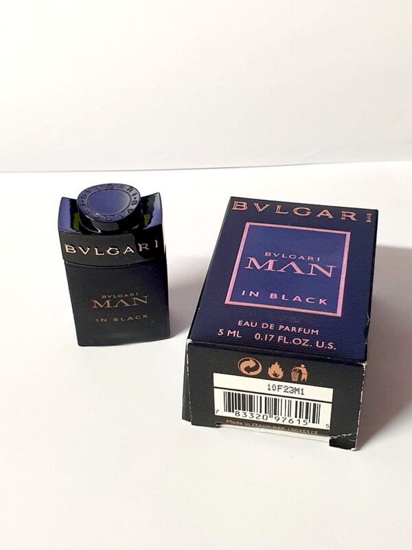 Miniature de parfum Bvlgari man in Black de Bvlgari