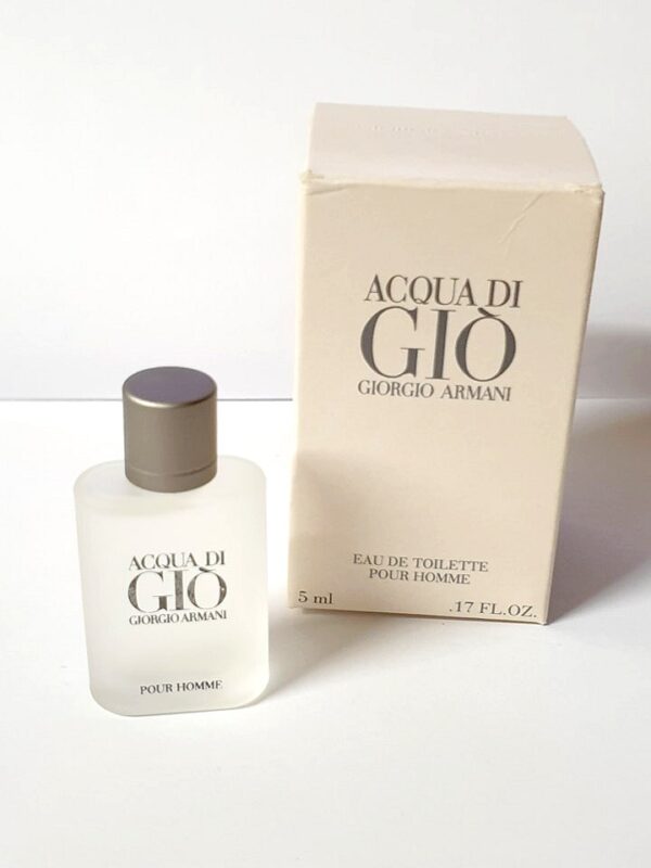 Miniature de parfum Acqua di Gio Armani