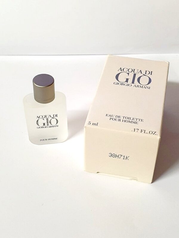 Miniature de parfum Acqua di Gio Armani