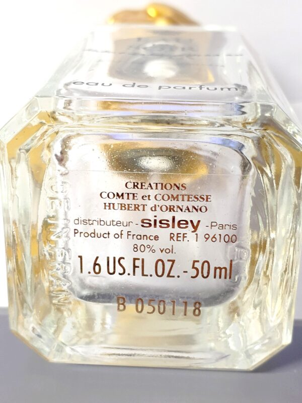 Flacon de Parfum Eau du soir de Sisley 50 ml vide