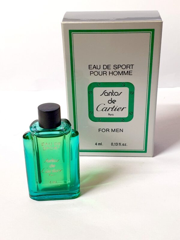 Miniature de parfum Santos de Cartier