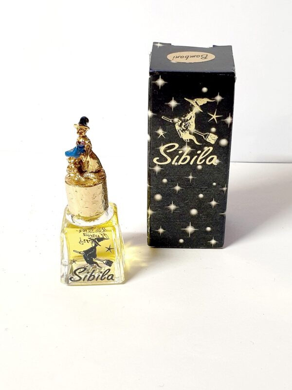 Superbe miniature de parfum Sibila Bambani de Myrna Pons