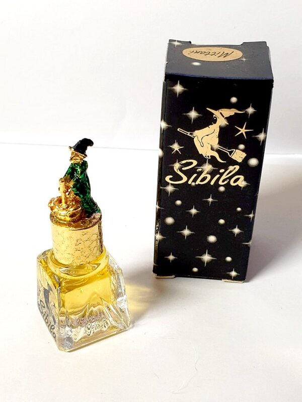 Superbe miniature de parfum Sibila Mittani de Myrna Pons