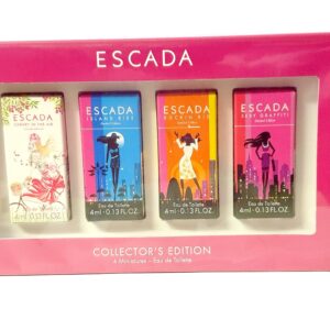 Coffret de 4 miniatures de parfum Escada Edition limitée